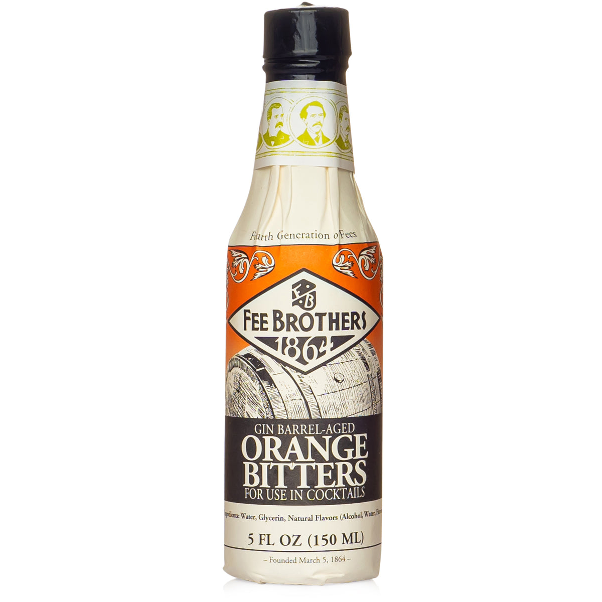 Fee Brothers Gin Barrel Aged Orange Bitters 150ml